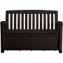 Скамья для хранения Patio Storage Bench 227L коричневая