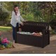 Uzglabāšanas sols Patio Storage Bench 227L brūns Uzglabāšanas sols Patio Storage Bench 227L brūns