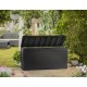 Uzglabāšanas kaste Samoa Rattan Box 270L pelēka Uzglabāšanas kaste Samoa Rattan Box 270L pelēka