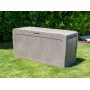 Ящик для хранения Samoa Rattan Box 270L бежевый