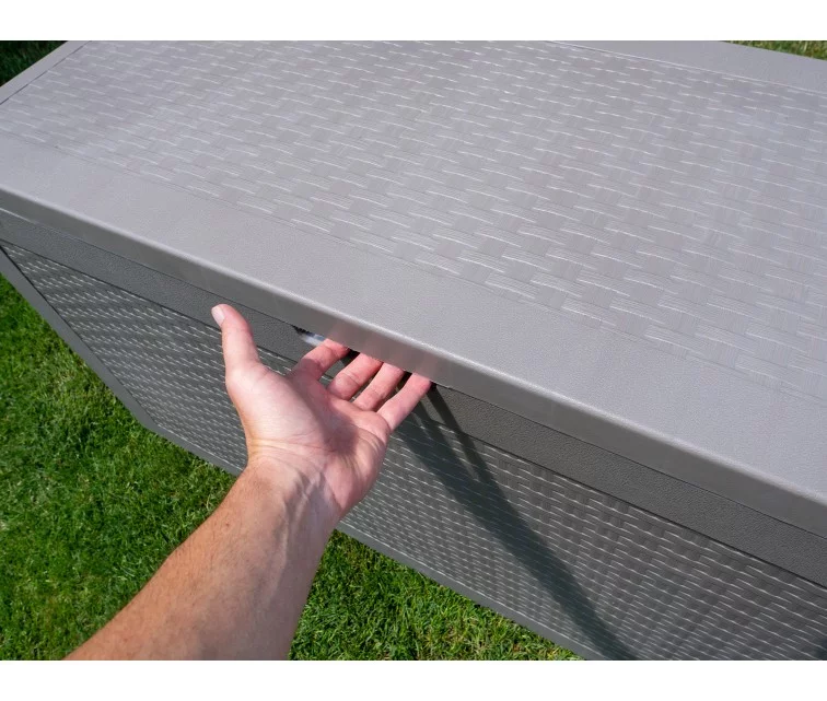 Ящик для хранения Samoa Rattan Box 270L бежевый