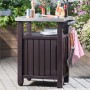 Grill table Unity 105L brown