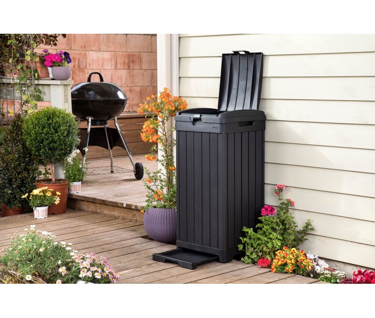 Refuse Bin Baltimore Refuse Bin 125L black