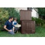 Ящик для компоста Deco Composter With Base 340L коричневый