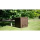 Komposta kaste Deco Composter With Base 340L brūna Komposta kaste Deco Composter With Base 340L brūna