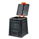 Komposta kaste Eco Composter 320L melna Komposta kaste Eco Composter 320L melna