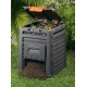 Komposta kaste Eco Composter 320L melna Komposta kaste Eco Composter 320L melna