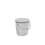 Mobilus lauko baro staliukas, 38x37-60 cm, baltas Sodo baras "Go Bar" baltas/mėlynas