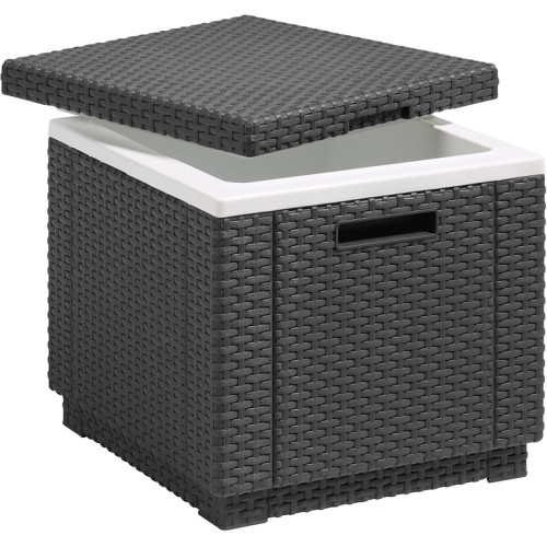 Allibert Ice Cube jahutuskast, grafiit, 213828 Allibert Ice Cube jahutuskast, grafiit, 213828