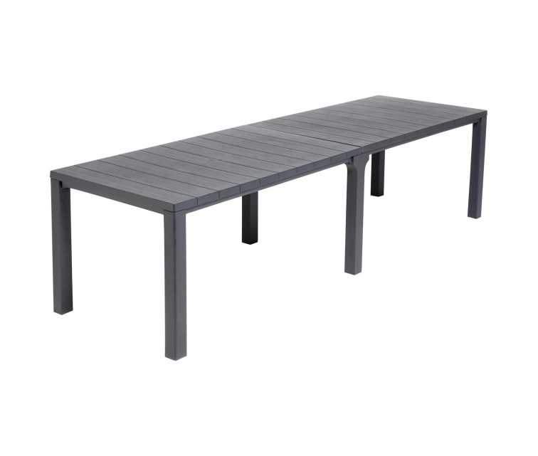 Garden table Julie Double Table ( 2 configurations) grey