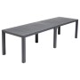 Садовый стол Julie Double Table (2 конфигурации) серый