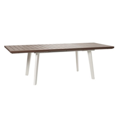 Harmony Extendable garden table white/beige Harmony Extendable garden table white/beige