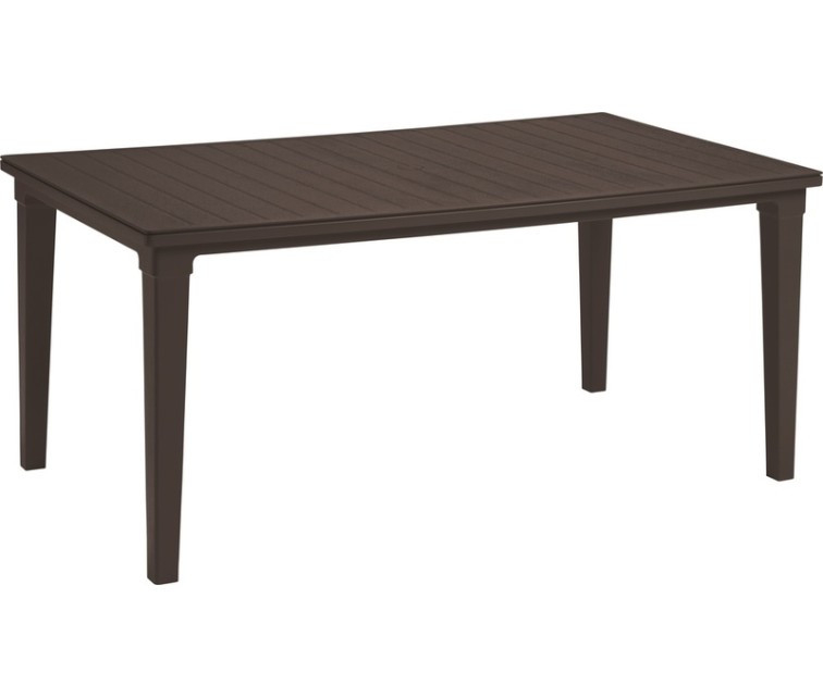 ( VISUAL DEFECTS ) Garden table Futura brown