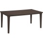 ( VISUAL DEFECTS ) Garden table Futura brown