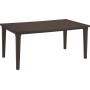 Garden table Futura brown