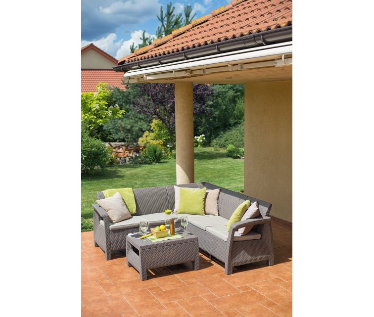 Garden furniture set Corfu Relax beige