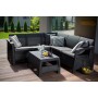 Garden furniture set Corfu Relax Set grey