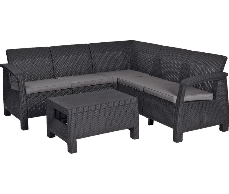 Garden furniture set Corfu Relax Set grey