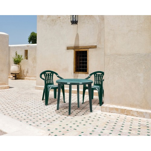 Garden table Lisa dark green