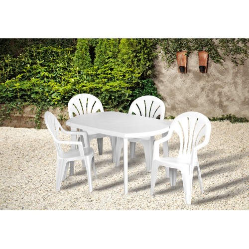 Stalas Curver Elise, baltas Stalas Curver Elise, baltas