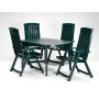 Garden table Elise dark green