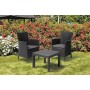 Garden furniture set Salvador Balcony Set grey