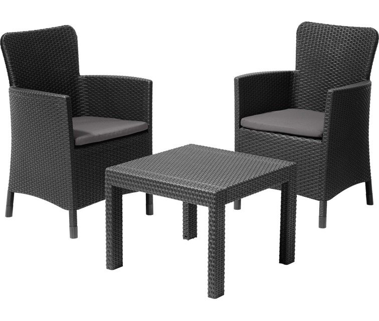 Garden furniture set Salvador Balcony Set grey