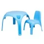 Bērnu krēsliņš Kids Table zils Bērnu krēsliņš Kids Table zils