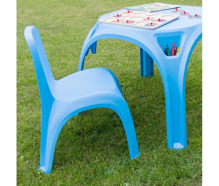 Kids Chair Kids Table blue