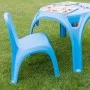 Bērnu krēsliņš Kids Table zils Bērnu krēsliņš Kids Table zils