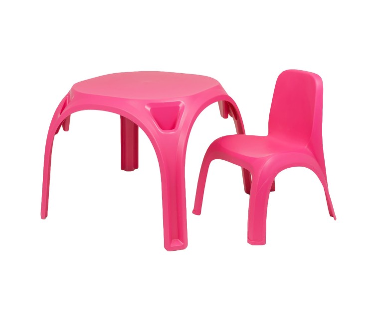 Детское кресло Kids Table розовый