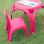 Детское кресло Kids Table розовый