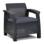 Garden chairs Corfu Duo Set grey