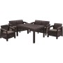 Garden furniture set Corfu Fiesta Set brown