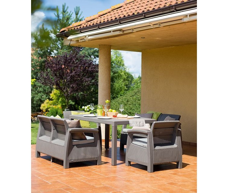 Garden furniture set Corfu Fiesta Set beige