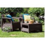 Garden furniture set Corfu Weekend brown