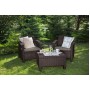 Garden furniture set Corfu Weekend brown