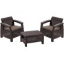 Garden furniture set Corfu Weekend brown