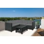 Garden furniture set Provence Set with table grey