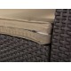 Dārza mēbeļu komplekts Corfu Relax Set brūns Dārza mēbeļu komplekts Corfu Relax Set brūns