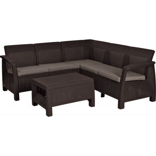 Dārza mēbeļu komplekts Corfu Relax Set brūns Dārza mēbeļu komplekts Corfu Relax Set brūns