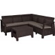 Dārza mēbeļu komplekts Corfu Relax Set brūns Dārza mēbeļu komplekts Corfu Relax Set brūns