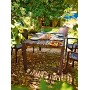 Garden table Melody brown