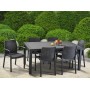 Garden table Melody grey