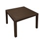 Garden table Melody Quartet brown