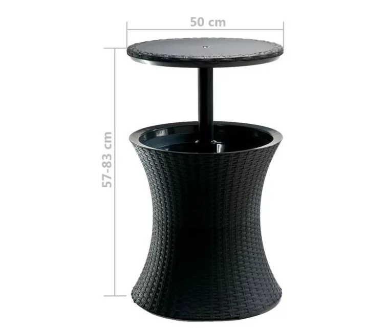 Садовый бар Cool Bar Rattan коричневый Садовый бар Cool Bar Rattan коричневый
