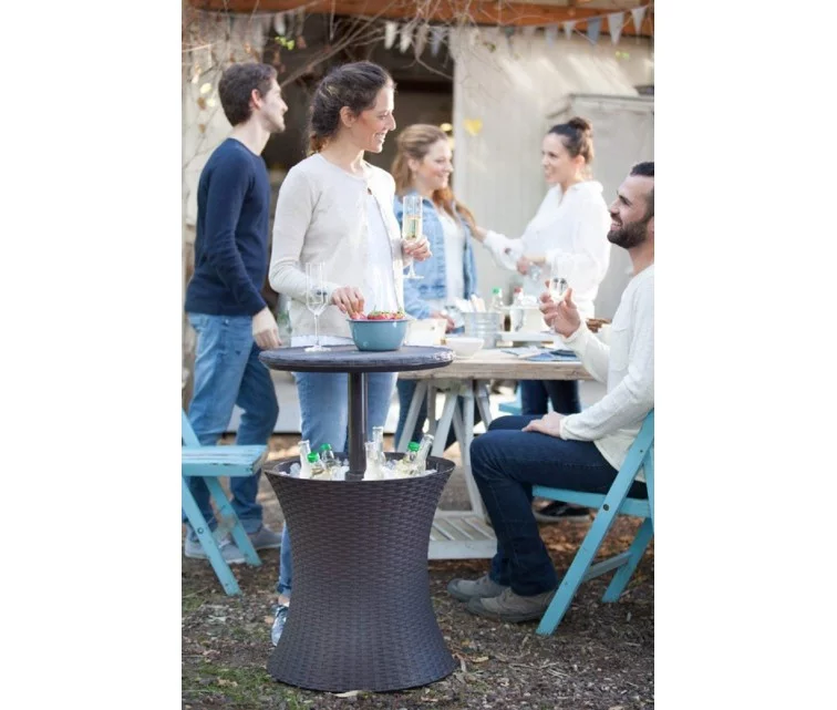 Садовый бар Cool Bar Rattan серый Садовый бар Cool Bar Rattan серый