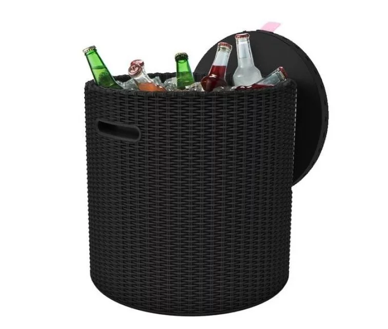Dārza galdiņš/uzglabāšanas kaste Cool Stool brūns Dārza galdiņš/uzglabāšanas kaste Cool Stool brūns