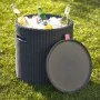 Dārza galdiņš/uzglabāšanas kaste Cool Stool brūns Dārza galdiņš/uzglabāšanas kaste Cool Stool brūns