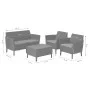 Garden furniture set Salemo Set brown Garden furniture set Salemo Set brown